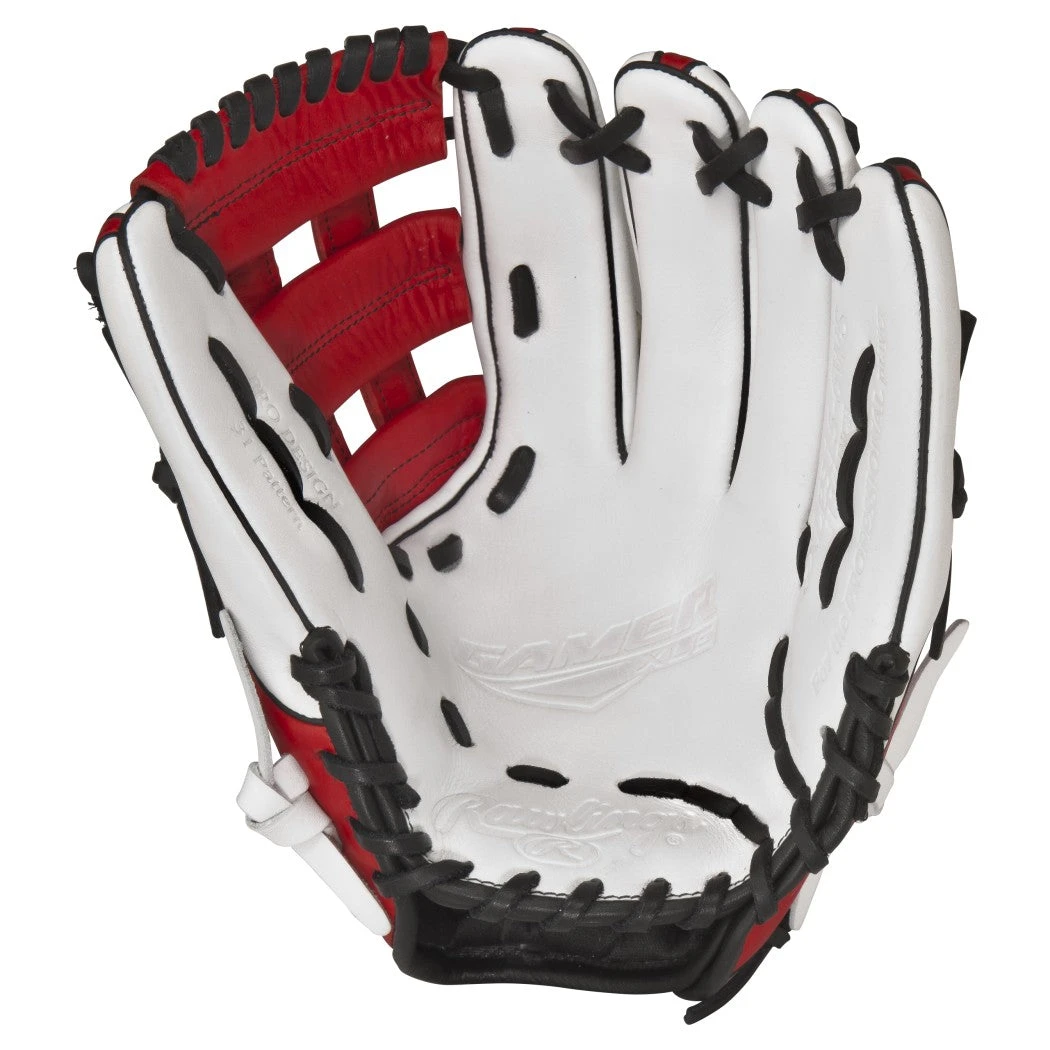 Rawlings Gamer XLE GXLE315-6WS 11.75 In White Baseball Glove 1 Rawlings Gamer XLE GXLE315-6WS 11.75 In White Baseball Glove