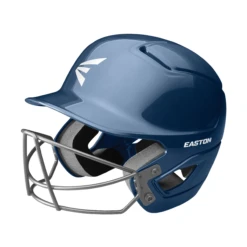Easton Alpha Solid Baseball Helmet With Mask 12 Easton Alpha Solid Baseball Helmet With Mask -Baseball Store ALPHA E HELMET BBSB MASK A168526NY 3QTR L