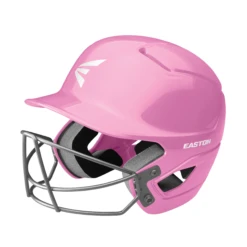 Easton Alpha Solid Baseball Helmet With Mask 10 Easton Alpha Solid Baseball Helmet With Mask -Baseball Store ALPHA E HELMET BBSB MASK A168526PK 3QTR L