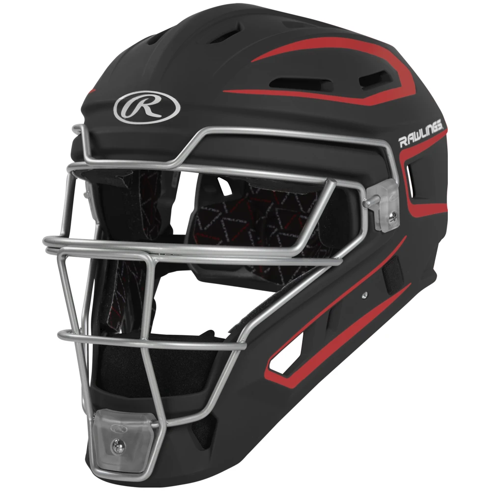 Rawlings Velo Youth Two Tone Catchers Helmet CHV27J 12 Rawlings Velo Youth Two Tone Catchers Helmet CHV27J - Image 12
