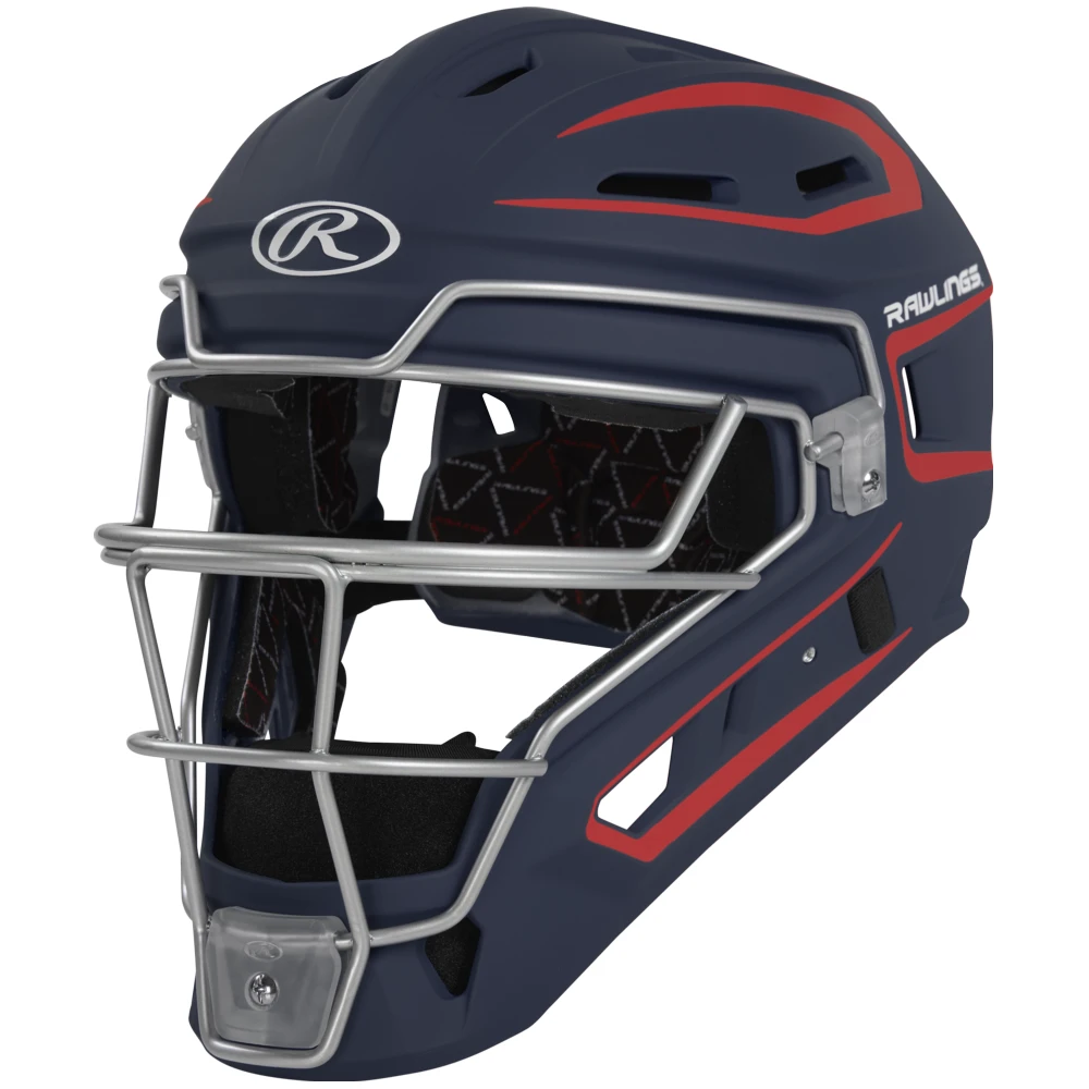 Rawlings Velo Youth Two Tone Catchers Helmet CHV27J 1 Rawlings Velo Youth Two Tone Catchers Helmet CHV27J