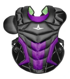 All-Star All Star Adult System Seven Axis Chest Protector CP40PRO -Baseball Store CP40PRO BKPU scaled