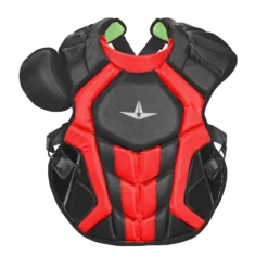 All-Star All Star SEI Certified System 7 Axis Adult Chest Protector CPCC40PRO -Baseball Store CPCC40PRO BK RD