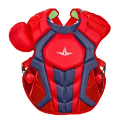 All-Star All Star SEI Certified System 7 Axis Adult Chest Protector CPCC40PRO -Baseball Store CPCC40PRO RED NAVY