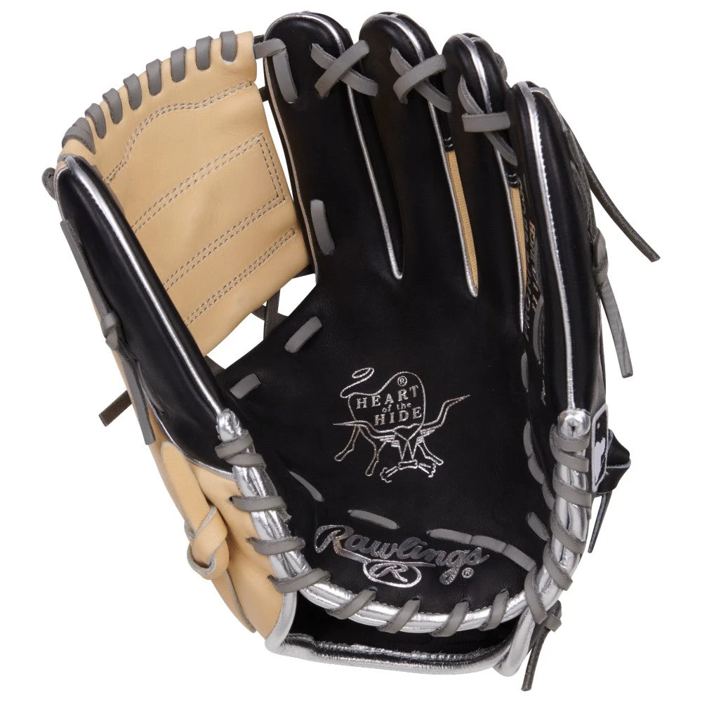 Rawlings Heart Of The Hide PRONP4-8BCSS 11.5 Inch Infield Glove 1 Rawlings Heart Of The Hide PRONP4-8BCSS 11.5 Inch Infield Glove