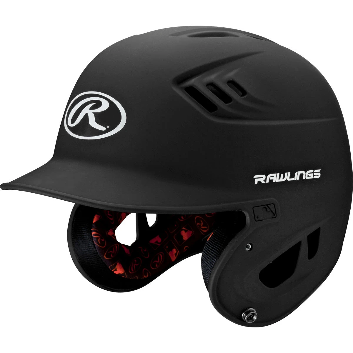 Rawlings R16 Series Matte Batting Helmet R16MS 1 Rawlings R16 Series Matte Batting Helmet R16MS