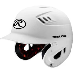 Rawlings R16 Series Matte Batting Helmet R16MS 11 Rawlings R16 Series Matte Batting Helmet R16MS -Baseball Store R16M W 3 4left