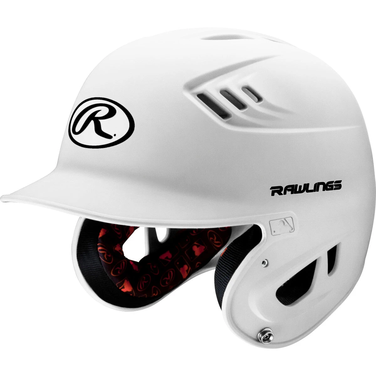 Rawlings R16 Series Matte Batting Helmet R16MS 3 Rawlings R16 Series Matte Batting Helmet R16MS - Image 3