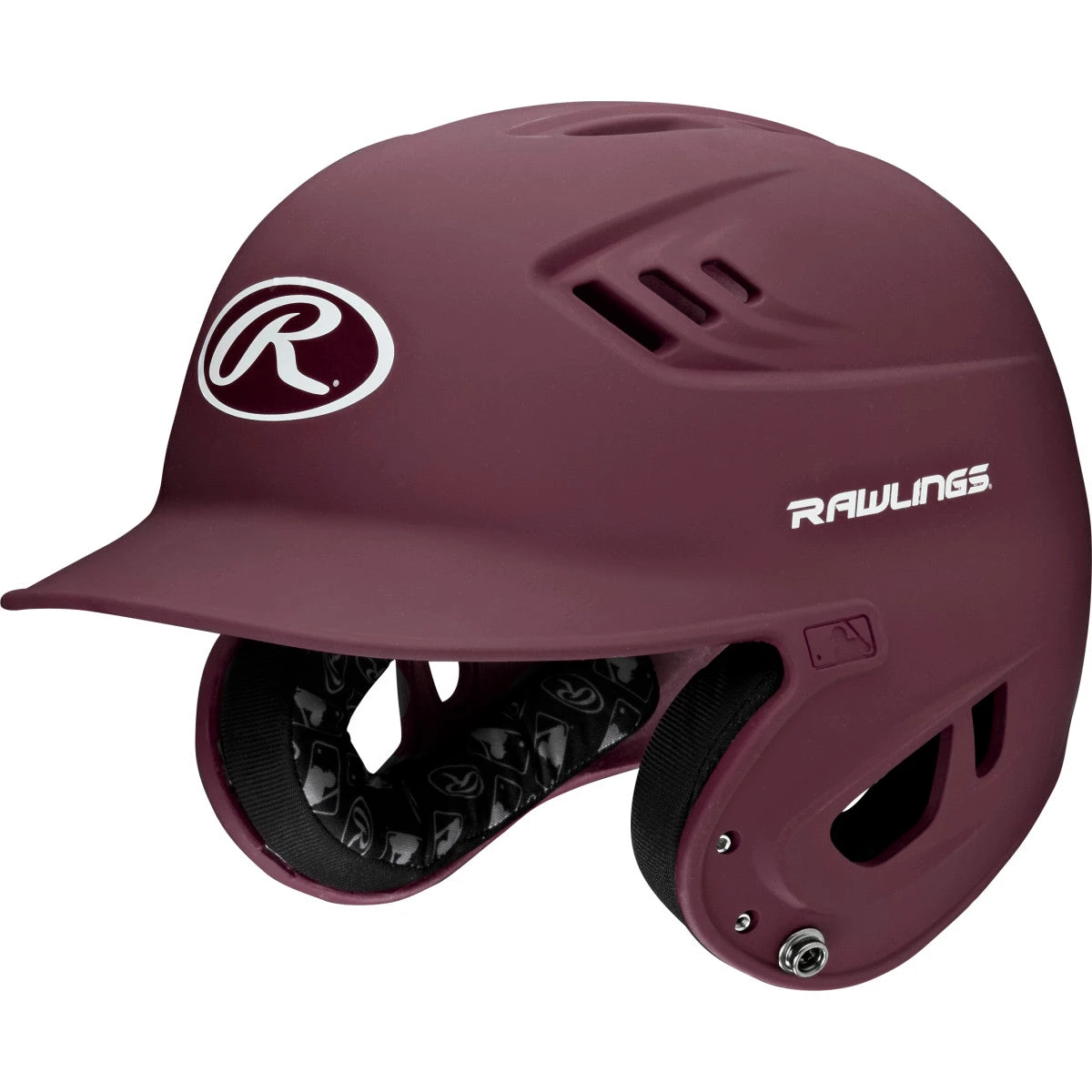 Rawlings R16 Series Matte Batting Helmet R16MS 9 Rawlings R16 Series Matte Batting Helmet R16MS - Image 9