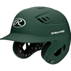 Rawlings R16 Series Matte Batting Helmet R16MS 16 Rawlings R16 Series Matte Batting Helmet R16MS -Baseball Store R16MS DG 3quarterleft