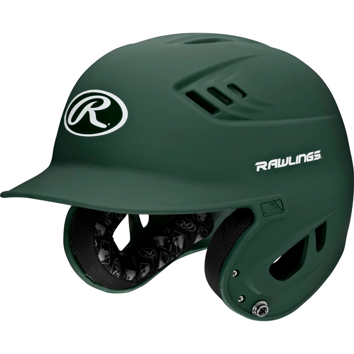 Rawlings R16 Series Matte Batting Helmet R16MS 8 Rawlings R16 Series Matte Batting Helmet R16MS - Image 8