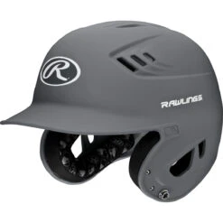 Rawlings R16 Series Matte Batting Helmet R16MS 13 Rawlings R16 Series Matte Batting Helmet R16MS -Baseball Store R16MS GR 3quarterleft