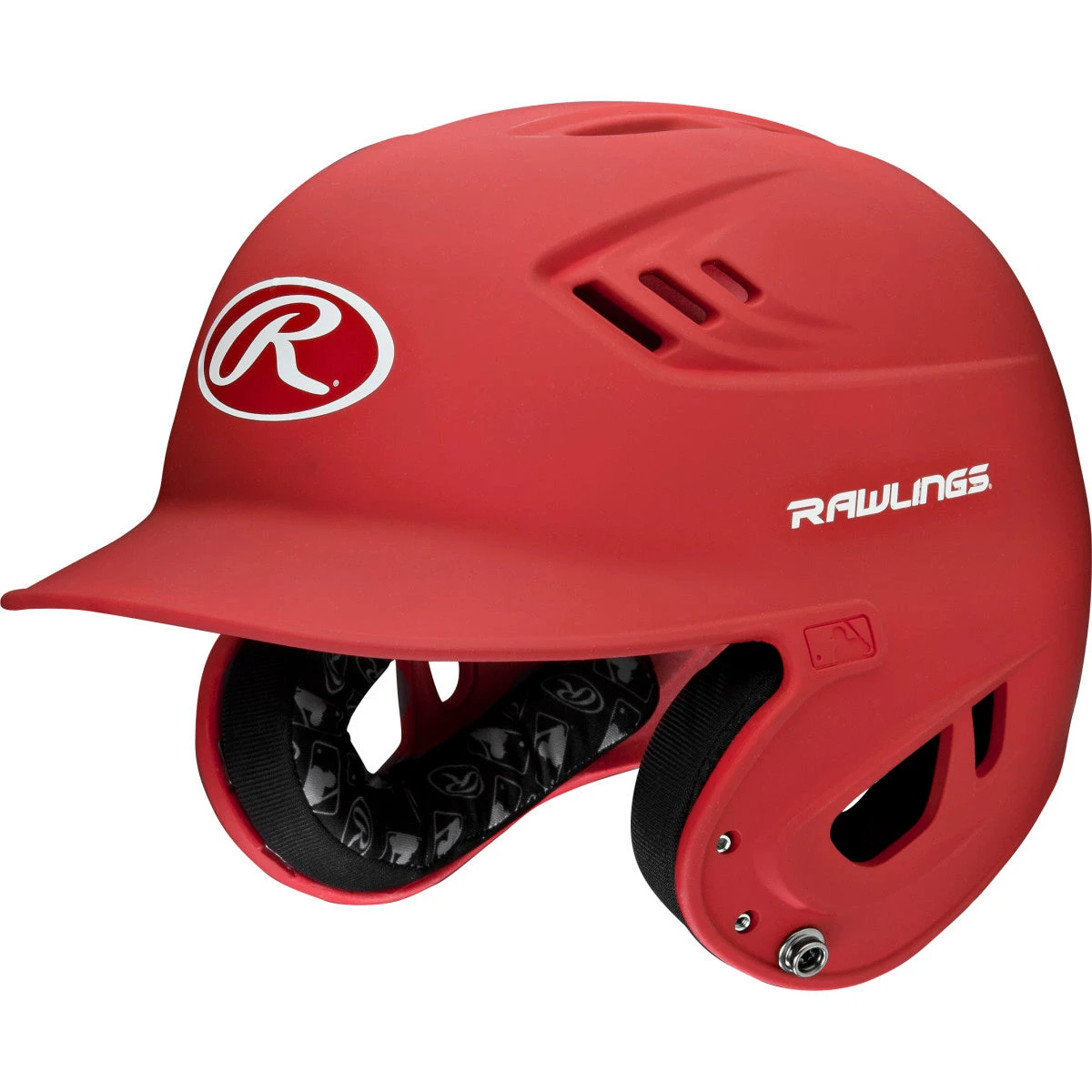 Rawlings R16 Series Matte Batting Helmet R16MS 7 Rawlings R16 Series Matte Batting Helmet R16MS - Image 7