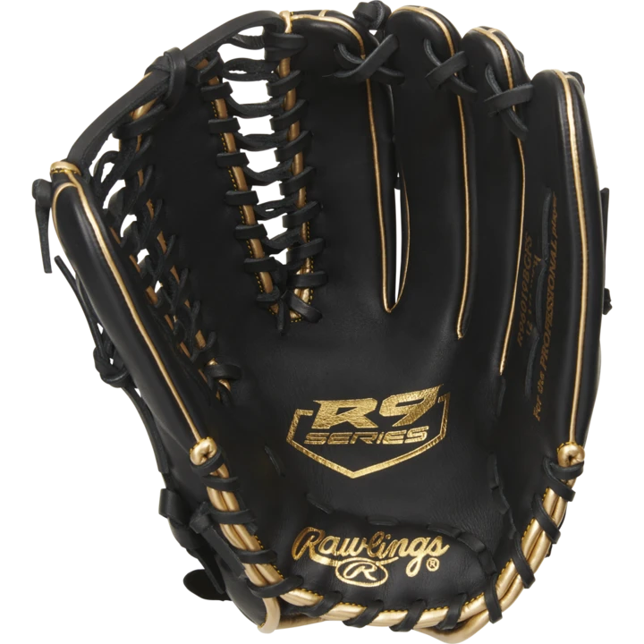 Rawlings R9 12.75 Inch Outfield Glove R96019BGFS 1 Rawlings R9 12.75 Inch Outfield Glove R96019BGFS