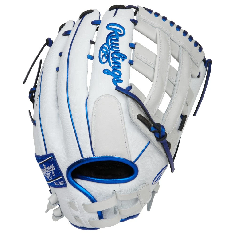 Rawlings Liberty Advanced 13 Inch White Fastpitch Softball Glove RLA130-6WSS 2 Rawlings Liberty Advanced 13 Inch White Fastpitch Softball Glove RLA130-6WSS - Image 2