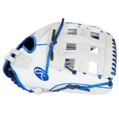 Rawlings Liberty Advanced 13 Inch White Fastpitch Softball Glove RLA130-6WSS 6 Rawlings Liberty Advanced 13 Inch White Fastpitch Softball Glove RLA130-6WSS -Baseball Store RLA130 6WSS side
