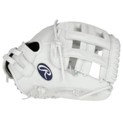 Rawlings Liberty Advanced 12.25 Inch White Fastpitch Glove RLA207SB-6W -Baseball Store RLA207SB 6W side