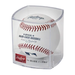 Rawlings Official Major League Baseball With Display Case - ROMLB-R