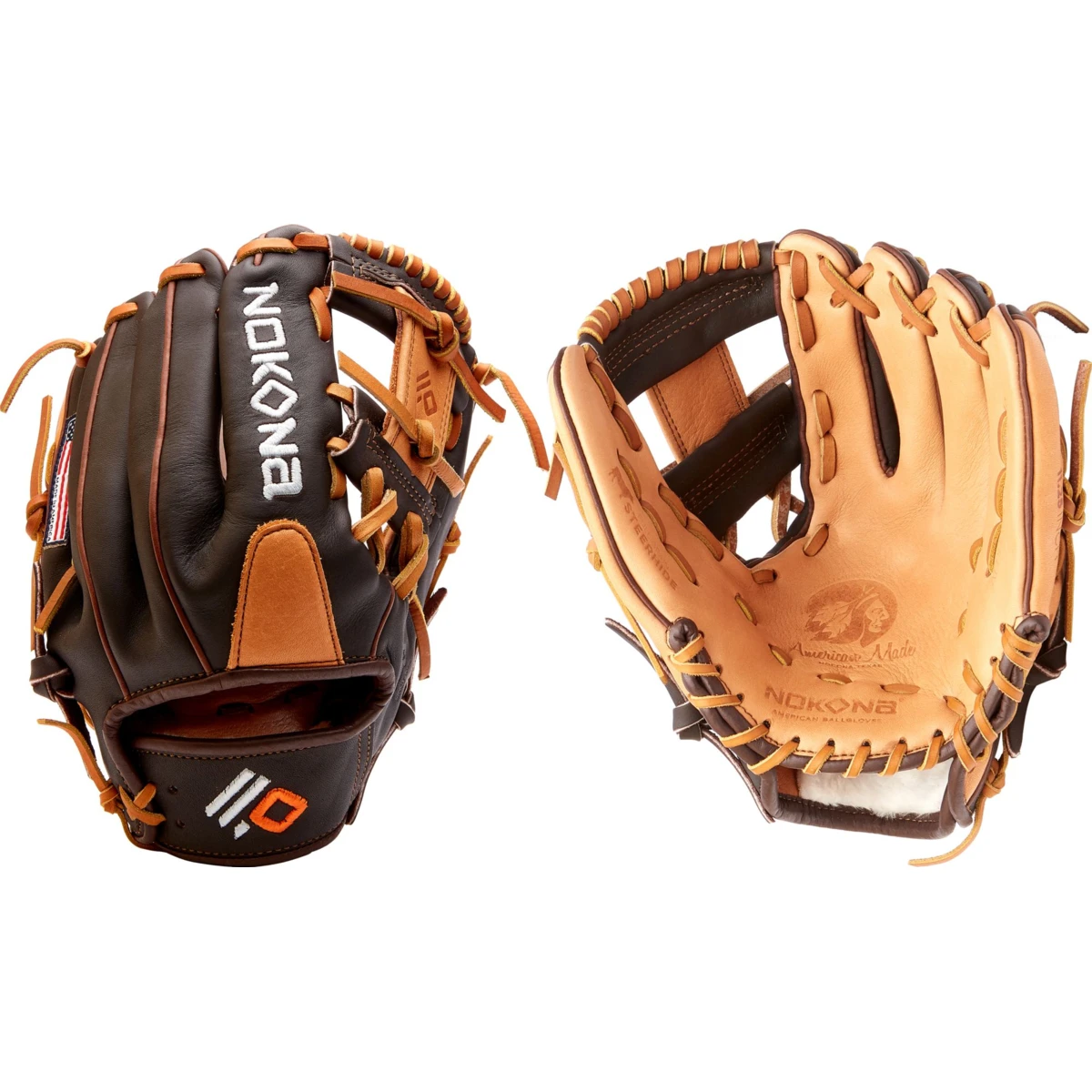 Nokona Alpha S-100I 10.5 Inch Baseball Infield Glove 5 Nokona Alpha S-100I 10.5 Inch Baseball Infield Glove - Image 5