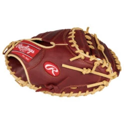Rawlings Sandlot SCM33S 33 Inch Catchers Mitt -Baseball Store SCM33SS side