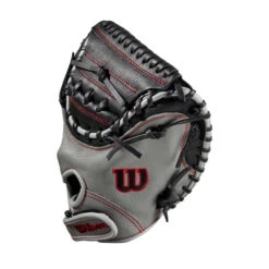 Wilson A500 32 Inch Youth Catchers Mitt -Baseball Store WBW100907 2 A500 BB 32 Boys Black Grey Red.png.cq5dam.web .1200.1200