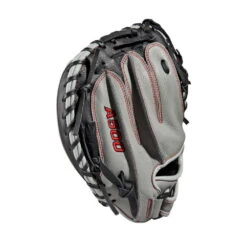 Wilson A500 32 Inch Youth Catchers Mitt -Baseball Store WBW100907 3 A500 BB 32 Boys Black Grey Red.png.cq5dam.web .1200.1200