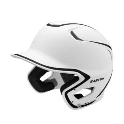 Easton Z5 2.0 Matte Two-Tone Baseball Helmet -Baseball Store Z5 2.0 HELMET MATTE 2TONE WHBK A168508WHBK 3QTR L