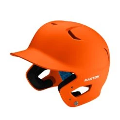 Easton Z5 2.0 Matte Solid Baseball Helmet -Baseball Store Z5 2.0 HELMET MATTE OR A168091OR 3QTR L