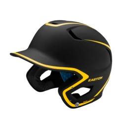 Easton Z5 2.0 Matte Two-Tone Baseball Helmet -Baseball Store Z5 2.0 HELMET MATTE 2TONE A168508 BKGD 3QTR L