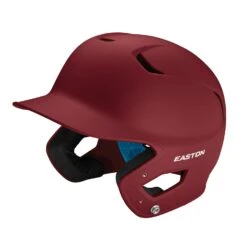 Easton Z5 2.0 Matte Solid Baseball Helmet -Baseball Store Z5 2.0 HELMET MATTE Cardinal A168091MN 3QTR L 4C 1