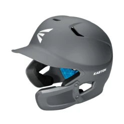 Easton Z5 Matte Solid Baseball Helmet With Universal Jaw Guard -Baseball Store Z5 2.0 HELMET MATTE UNI JAW GUARD A168539CH 3QTR L