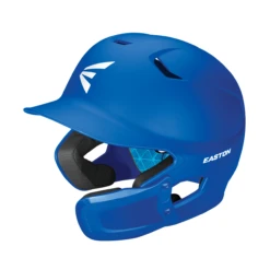 Easton Z5 Matte Solid Baseball Helmet With Universal Jaw Guard -Baseball Store Z5 2.0 HELMET MATTE UNI JAW GUARD A168539RY 3QTR L