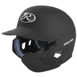 Rawlings Mach Baseball Helmet With Adjustable Jaw Flap -Baseball Store bk rhb
