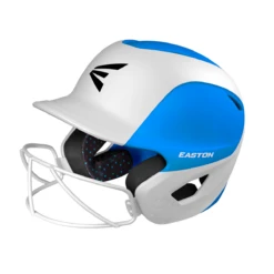Easton Ghost Matte Two Tone Fastpitch Softball Helmet With Mask -Baseball Store ghost wh cb
