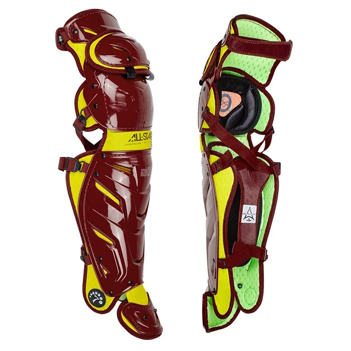 All-Star All Star Adult System7 Axis LG40WPRO 16.5 Inch Leg Guards 13 All-Star All Star Adult System7 Axis LG40WPRO 16.5 Inch Leg Guards - Image 13