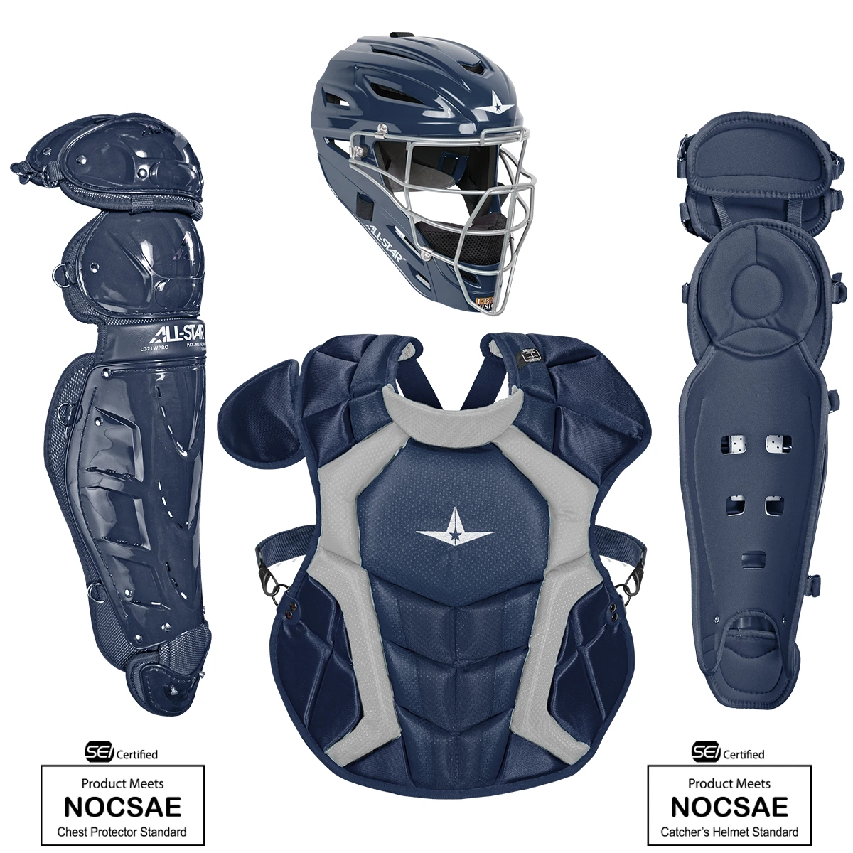 All-Star All Star Classic Pro Catchers Gear Set CKCCPRO4 2 All-Star All Star Classic Pro Catchers Gear Set CKCCPRO4 - Image 2