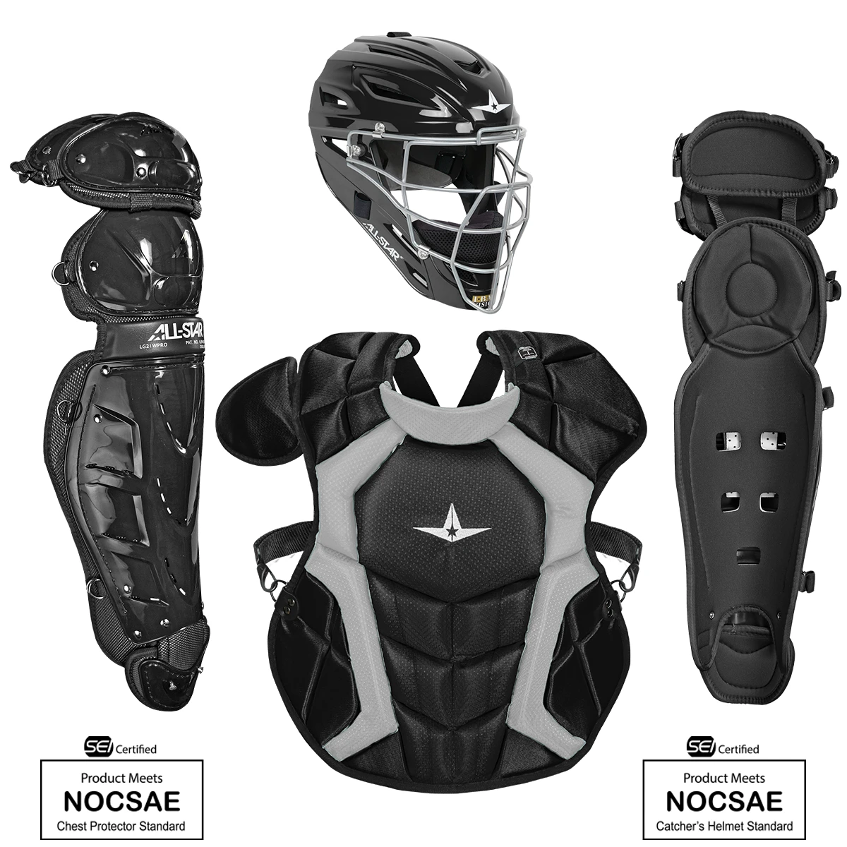 All-Star All Star Classic Pro Catchers Gear Set CKCCPRO4 1 All-Star All Star Classic Pro Catchers Gear Set CKCCPRO4