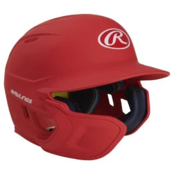 Rawlings Mach Baseball Helmet With Adjustable Jaw Flap -Baseball Store sc lhb