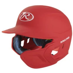 Rawlings Mach Baseball Helmet With Adjustable Jaw Flap -Baseball Store sc rhb