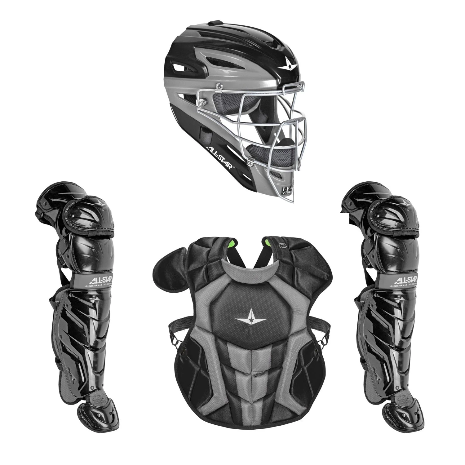 All-Star All Star SEI Certified System 7 Axis Youth Catchers Set CKCC912S7X 4 All-Star All Star SEI Certified System 7 Axis Youth Catchers Set CKCC912S7X - Image 4