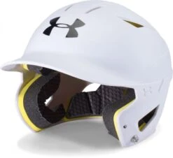 Under Armour Adult Matte Converge Batting Helmet UABH2-100M 11 Under Armour Adult Matte Converge Batting Helmet UABH2-100M -Baseball Store uabh2110m wht 56